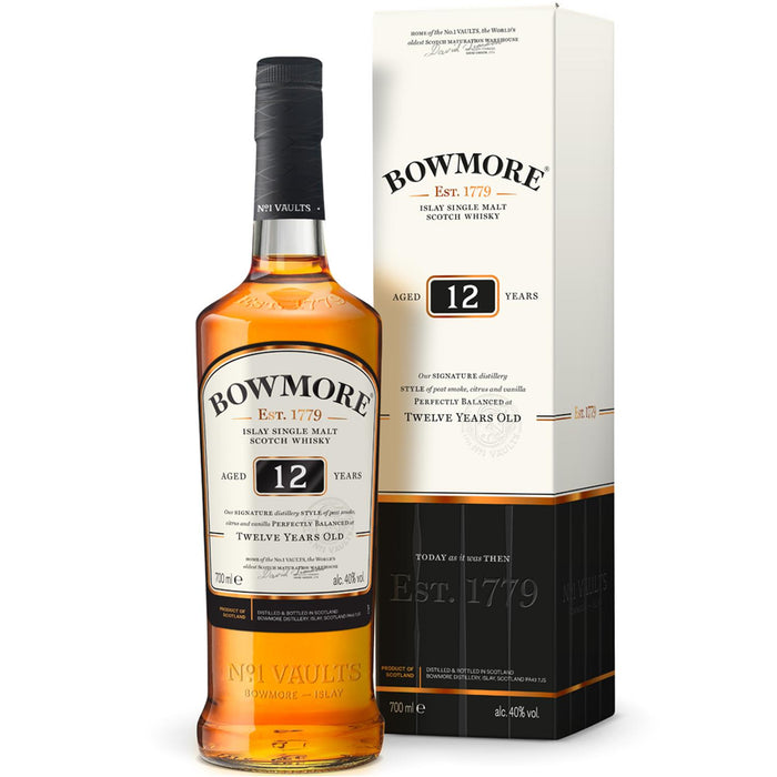 Bowmore 12 Year Old Whisky Gift Boxed