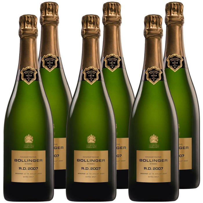 Bollinger R.D. Vintage Champagne 2007 Case Of 6