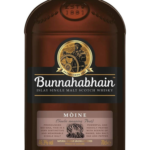 Bunnahabhain Moine Peated Single Malt Whisky