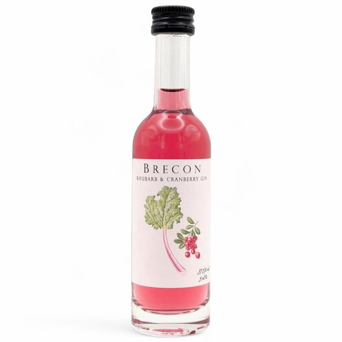 Brecon Rhubarb & Cranberry Gin Miniature 5cl