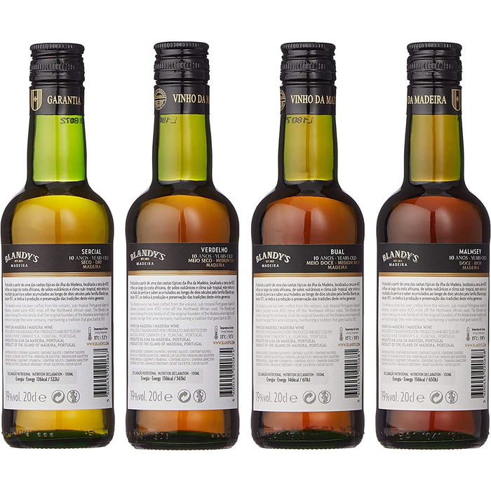 Blandy's 10 Year Old Madeira Tasting Pack