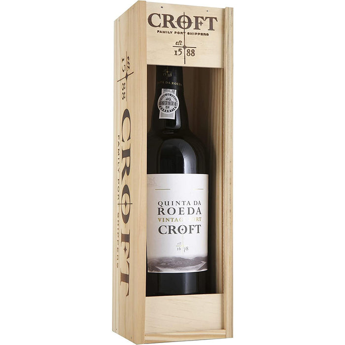 Croft Quinta Da Roeda Vintage Port In Wooden Gift Box