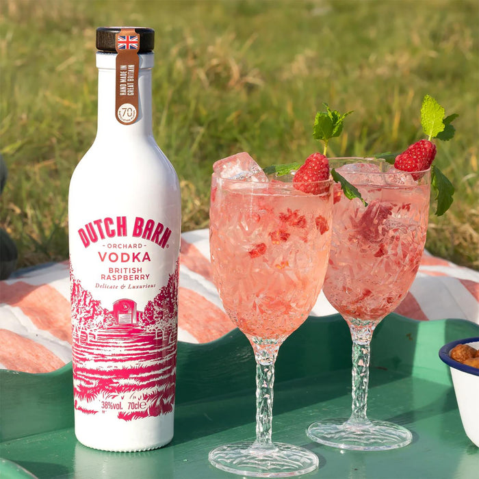 Dutch Barn Vodka British Raspberry Cocktail