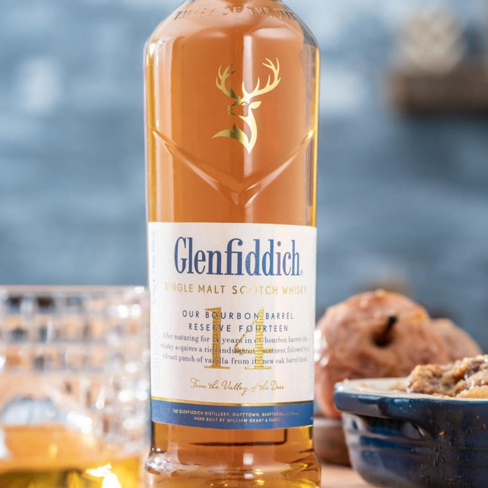 Glenfiddich 14 Year Old Bourbon Cask Food Pairings