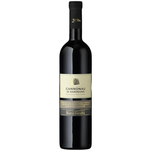 Bottle Of Marco Zanatta Canonnau Di Sardegna Red Wine