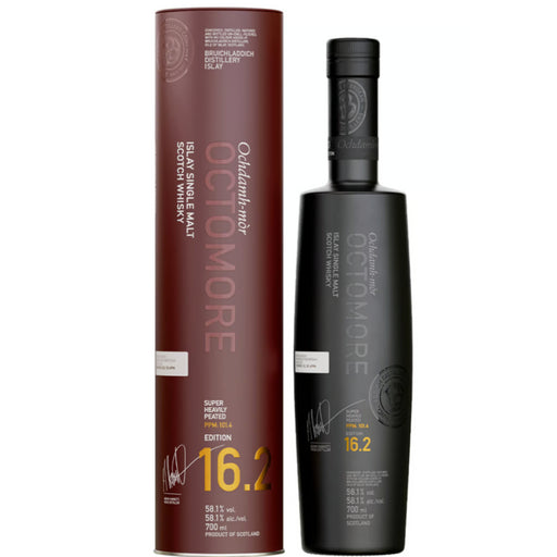 Bruichladdich Octomore 16.2 Single Malt Whisky Gift Boxed