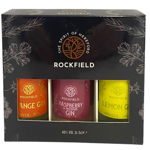 Rockfield Gin Selection Gift Pack 3x5cl