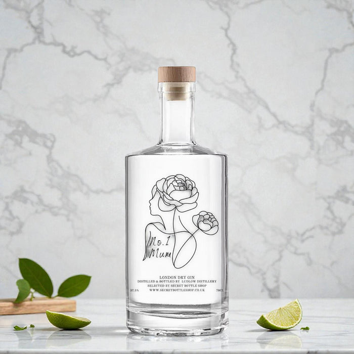 Mother Nurture No.1 Mum Engraved Gin is a unique gift for Mum.
