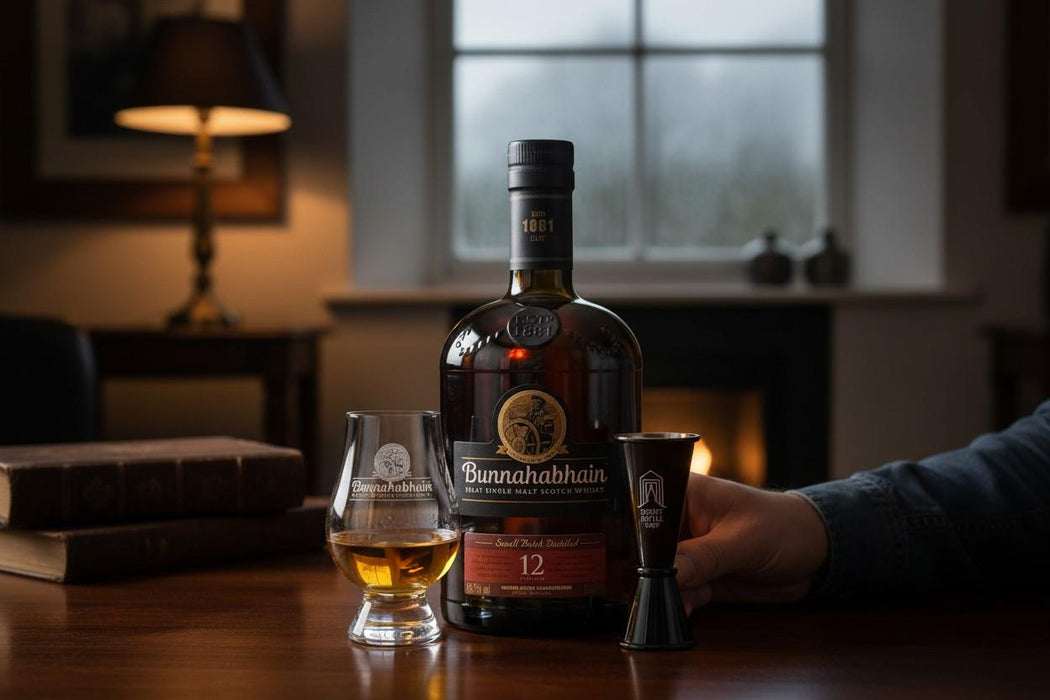 Bunnahabhain 12 Year Old Whisky Glass Gift Set 70cl