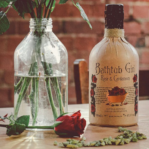 Bathtub Rose & Cardamom Gin 70cl