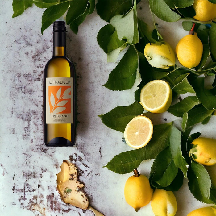 White Wine With Zesty Lemon Notes