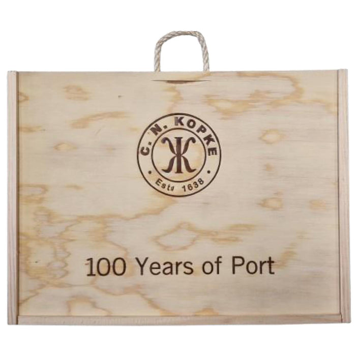 Kopke 100 Years Of Port Wooden Gift Set