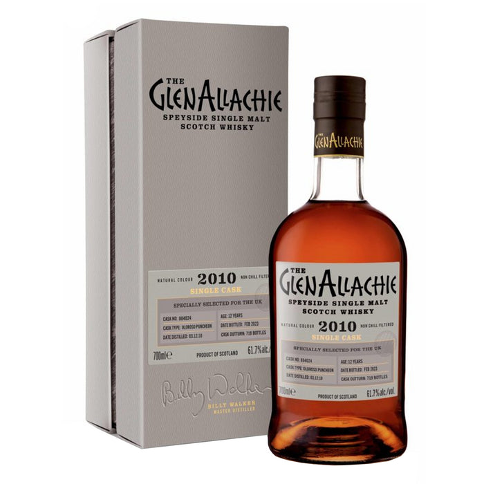 Glenallachie 2010 12 Year Old Oloroso Puncheon #804024 Whisky 70cl