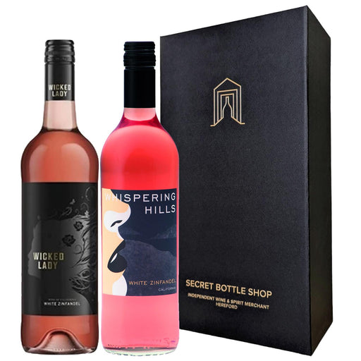 White Zinfandel Rose Wine Discovery Gift Set 2x75cl