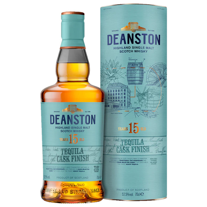 Deanston 15 Year Old Tequila Cask Finish Whisky 70cl