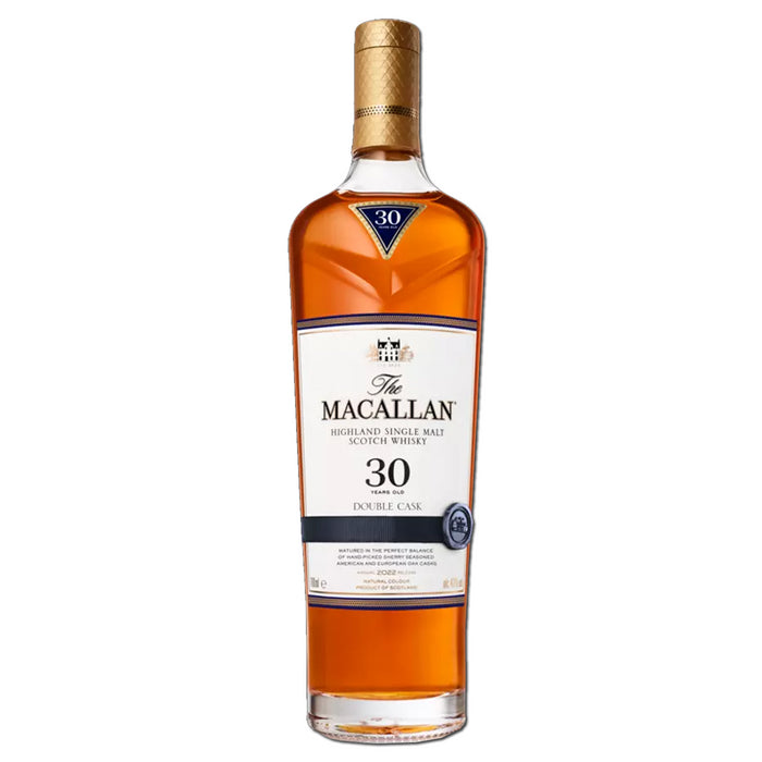 Macallan 30 Year Old Double Cask Whisky 2022 70cl