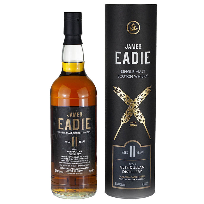 James Eadie Glendullan 11 Year Old Malaga Cask Finish Whisky 70cl