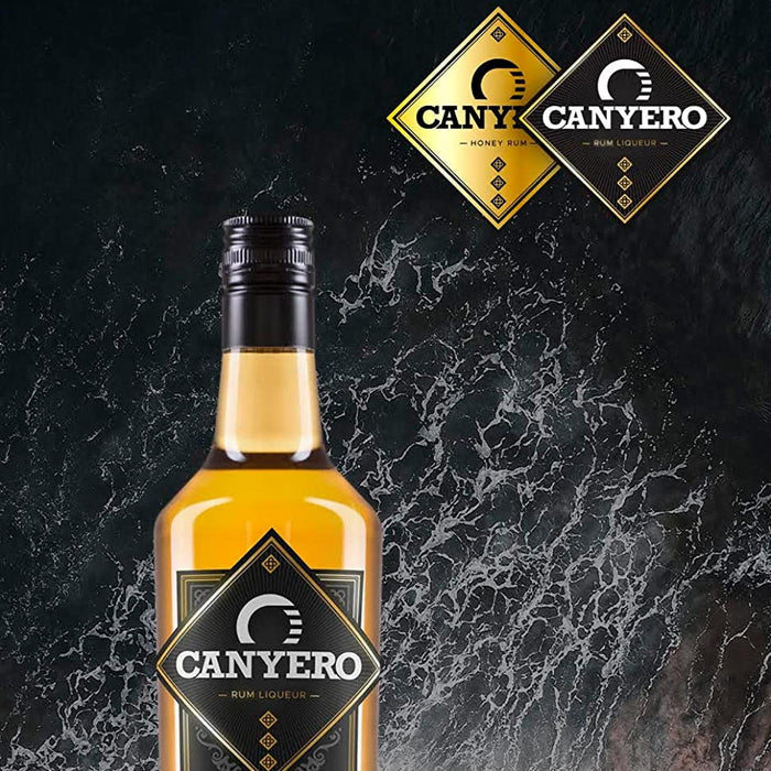 Canyero Ron Miel Salted Caramel Rum & Canyero Caramel Vodka 2 x 70cl