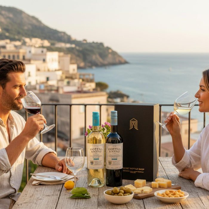 Alcohol Free Italian Wine Duo Gift Set 2x75cl