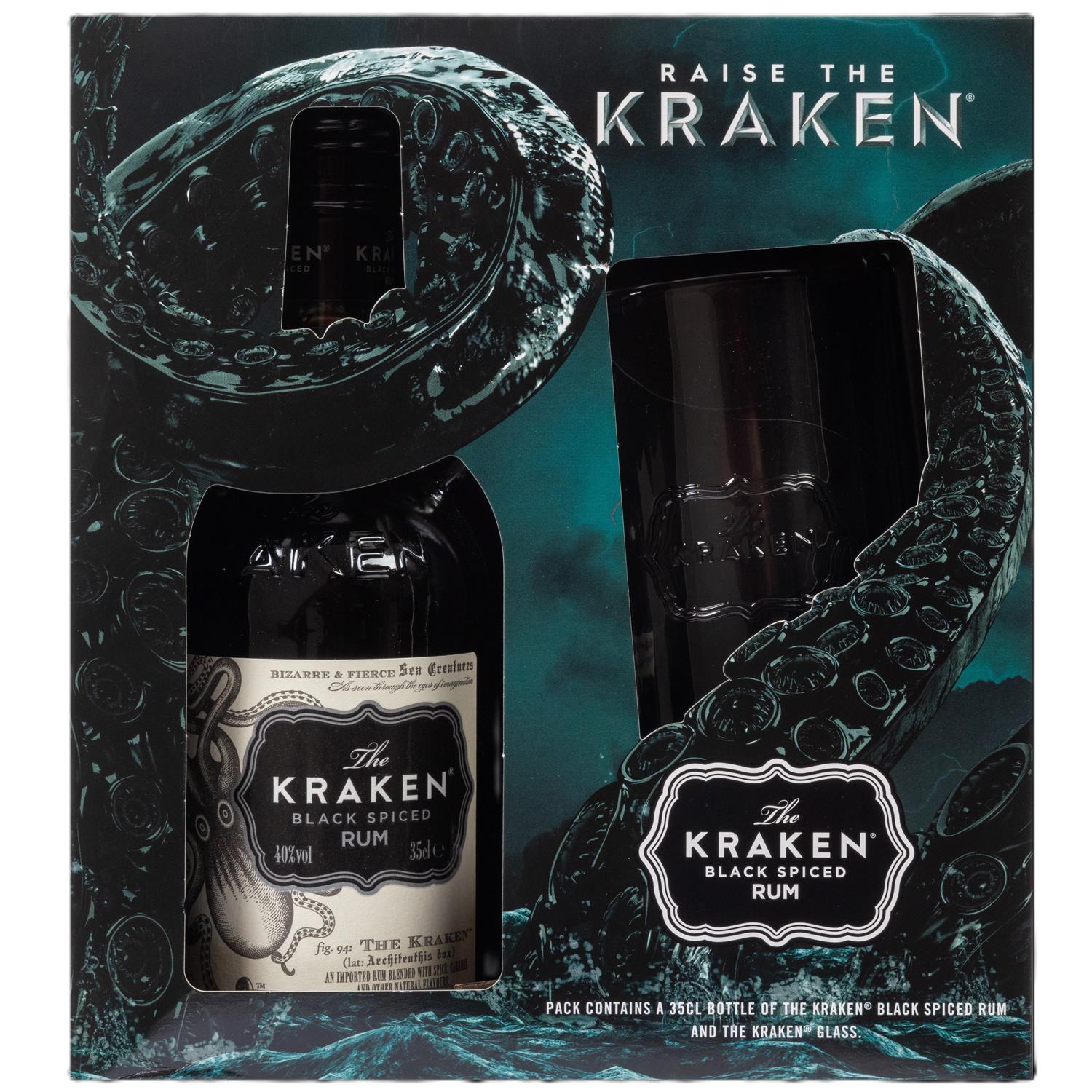 Kraken Spiced Rum & Hiball Gift Pack | Next Day Delivery