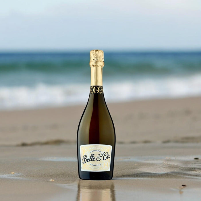 No Alcohol Sparkling Wine On The Beach