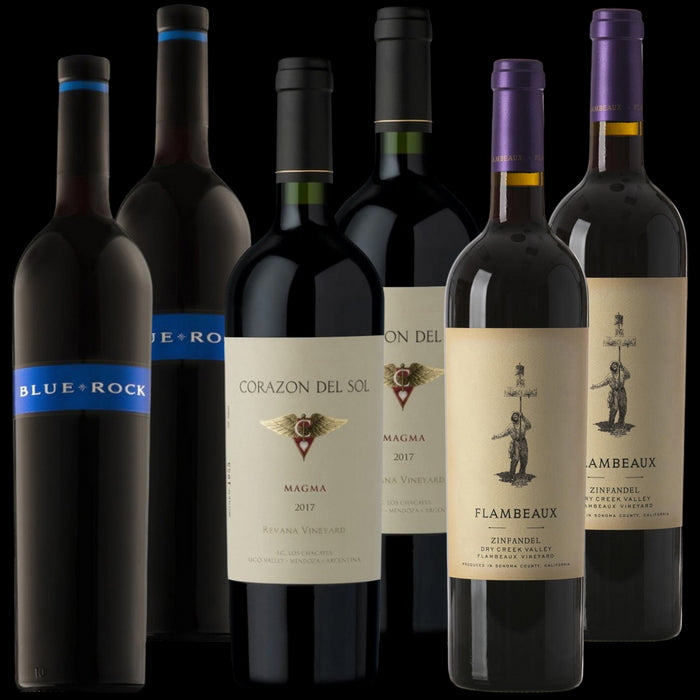 Christmas Luxury Red Wine Selection Case Deal