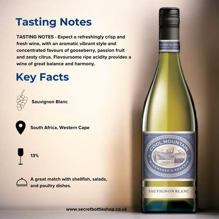 Cool Mountain Sauvignon Blanc Tasting Notes
