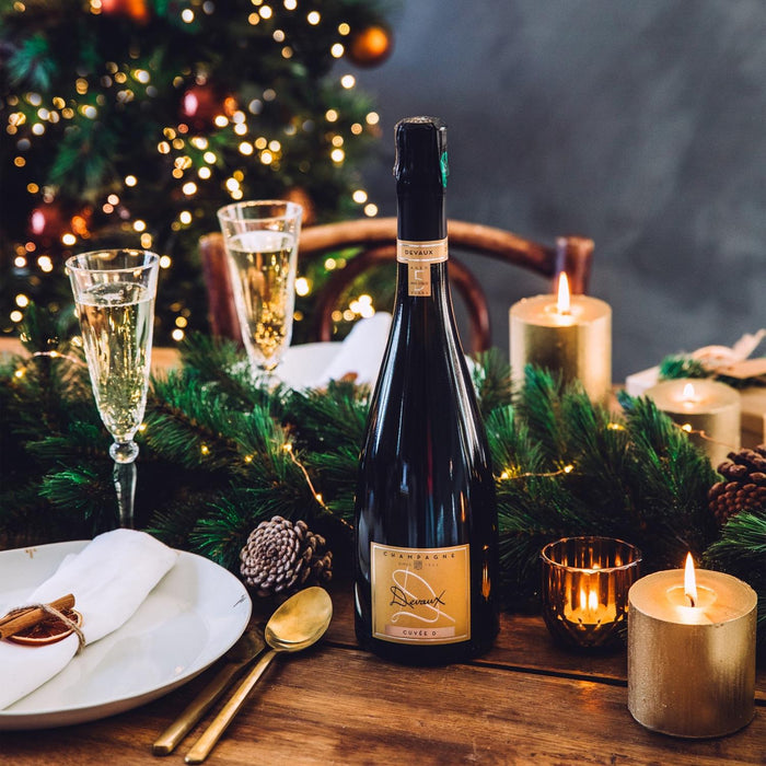 Devaux Champagne At Christmas