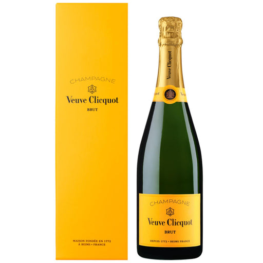 Veuve Clicquot Brut NV Champagne Yellow Label Gift Boxed