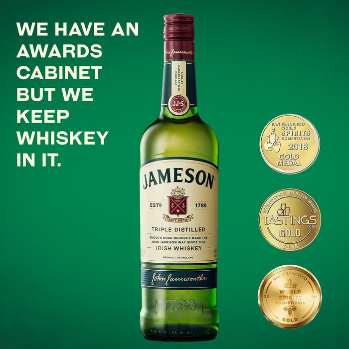 Award Winning Jameson Irish Whisky