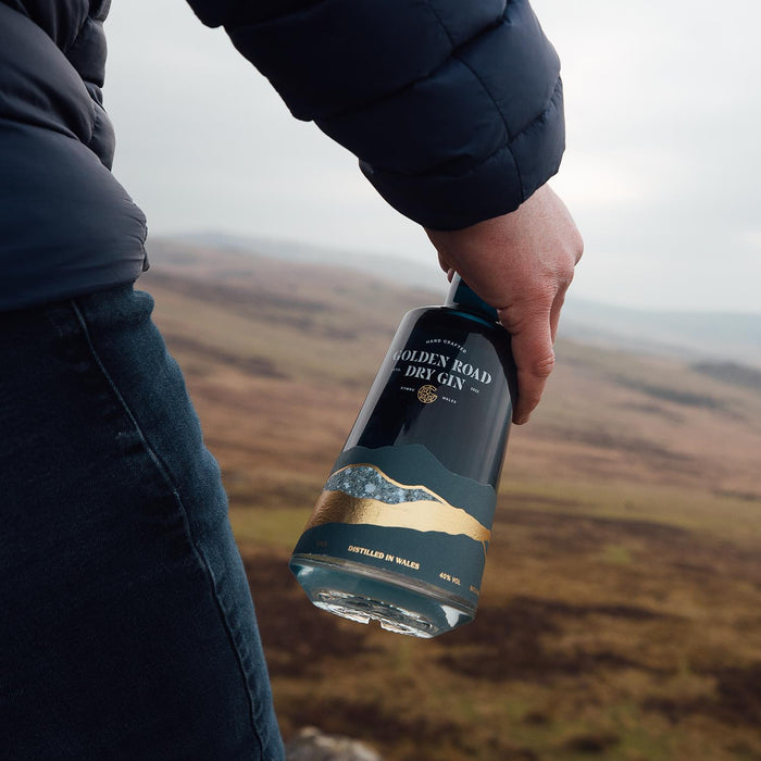 Golden Road Dry Gin Made In Wales