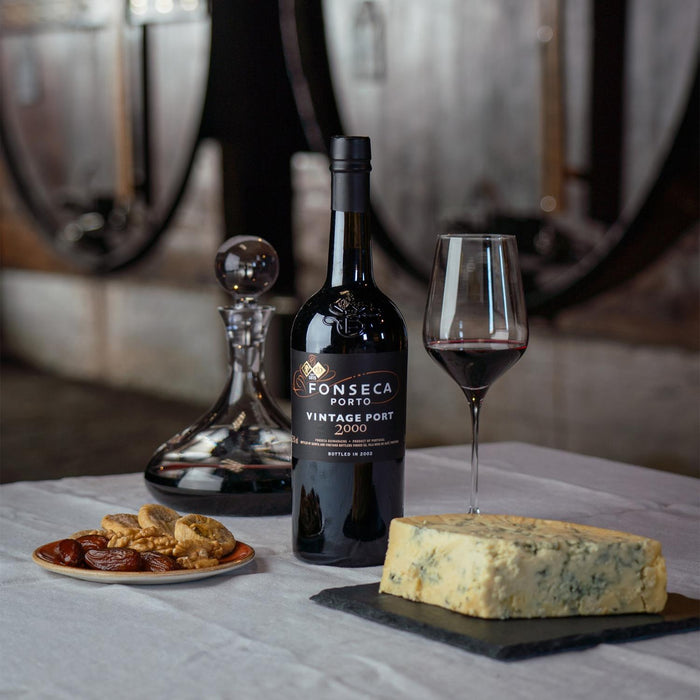 Fonseca Vintage Port Wine With Cheese