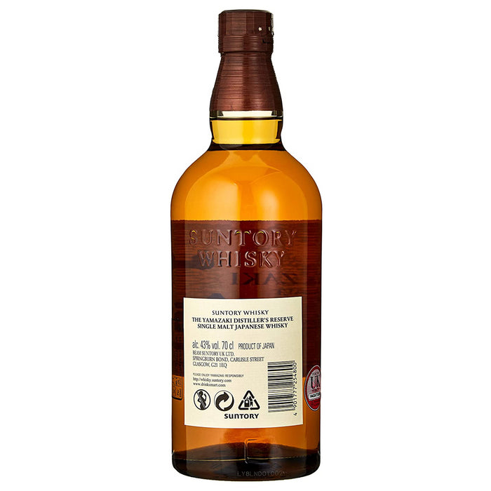 Suntory Yamazaki Distillers Reserve Single Malt Japanese Whisky