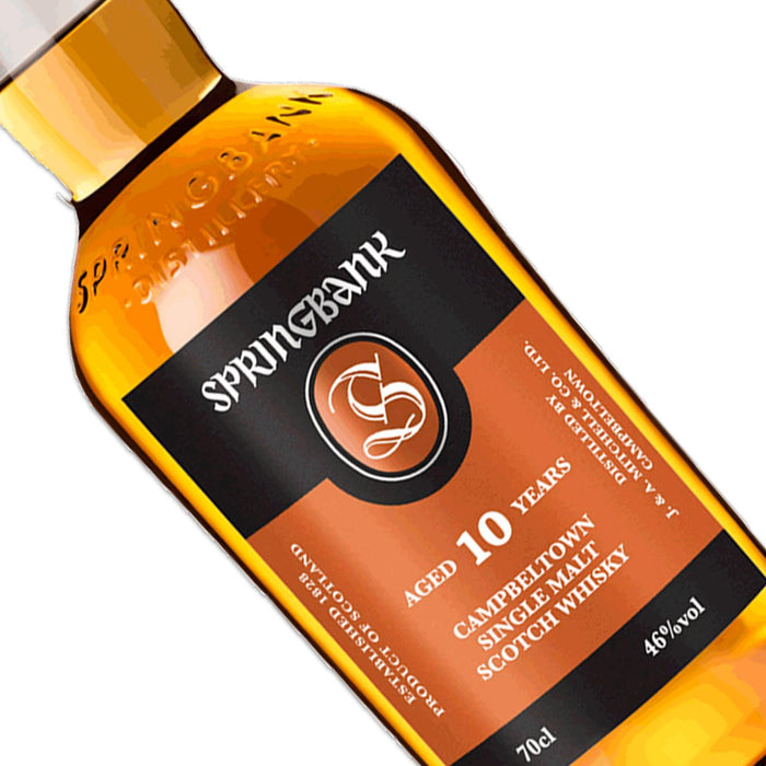 Springbank 10 Year Old Whisky 70cl
