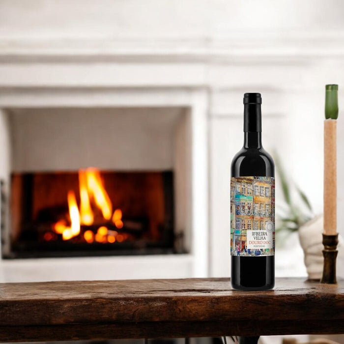 Enjoy Red Wine By The Fire