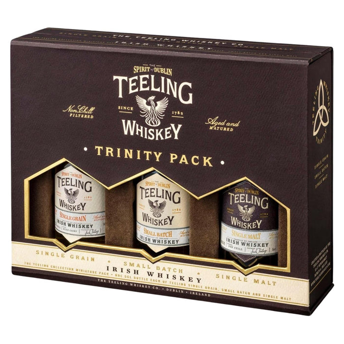 Teeling Whiskey Trinity Miniatures Gift Pack 5cl