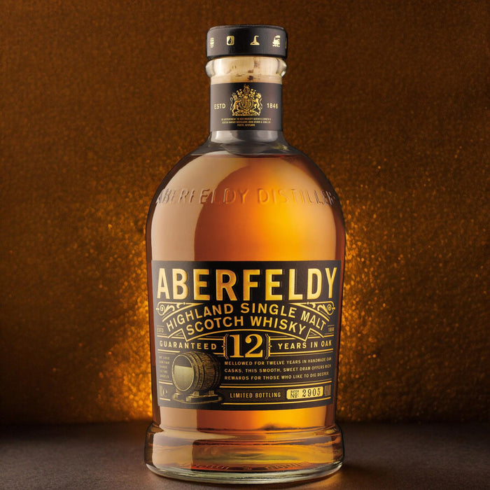 Aberfeldy 12 Year Old Whisky With Whisky Stones 70cl