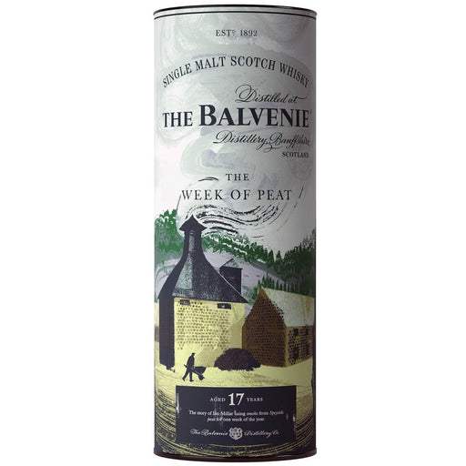 Balvenie Stories The Week Of Peat 17 Year Old Whisky Gift Boxed