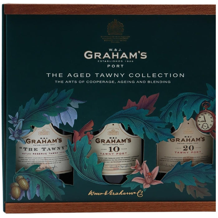 Graham's Aged Tawny Port Selection Gift Pack In Gift Box