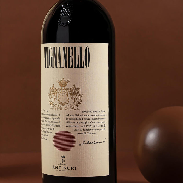Antinori Tignanello Label