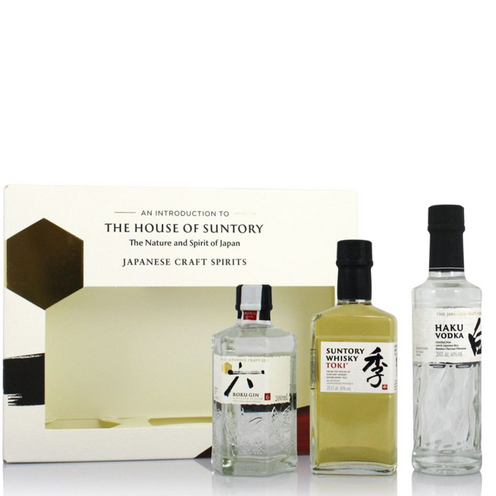 House Of Suntory Spirits Gift Pack 3 x 20cl