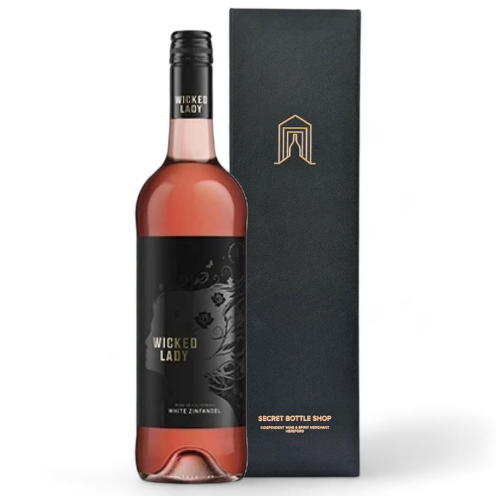 Wicked Lady White Zinfandel Rose Gift Boxed 75cl