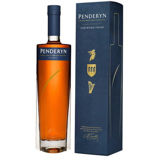 Penderyn Portwood Single Malt Welsh Whisky In Gift Box