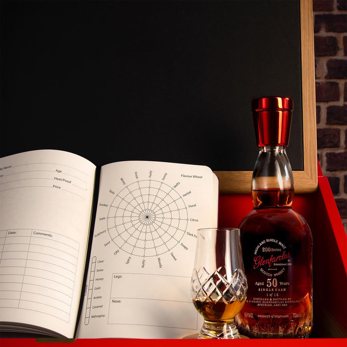 Limited Edition Glenfarclas 200 Writing Desk & Whisky