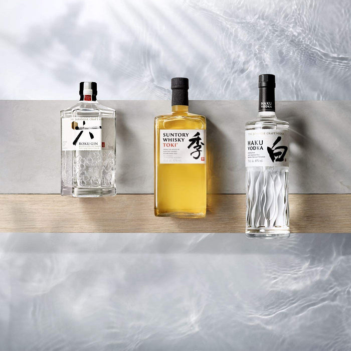 House Of Suntory Trio - Haku Vodka, Roku Gin & Toki Whisky 70cl 40% ABV