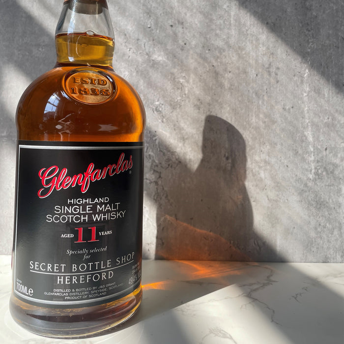 Glenfarclas 11 Year Old Whisky Third Release - Secret Bottle Shop Exclusive Bottling 70cl
