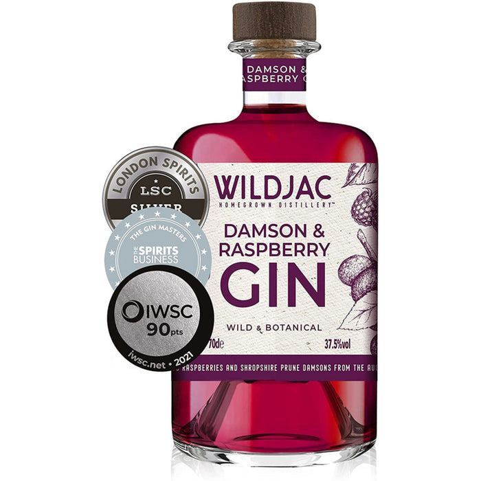 Award Winning Wildjac Damson & Raspberry Gin