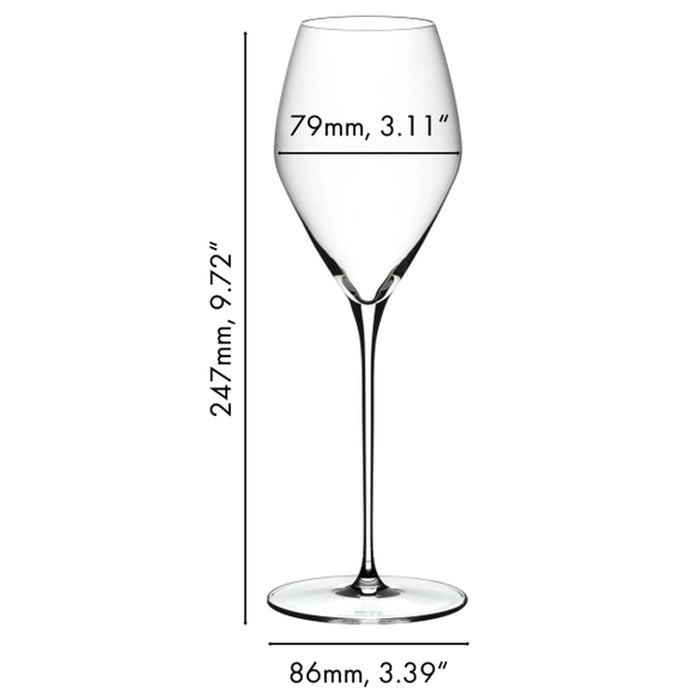 Riedel Veloce Sauvignon Blanc Wine Glass - Set of 2
