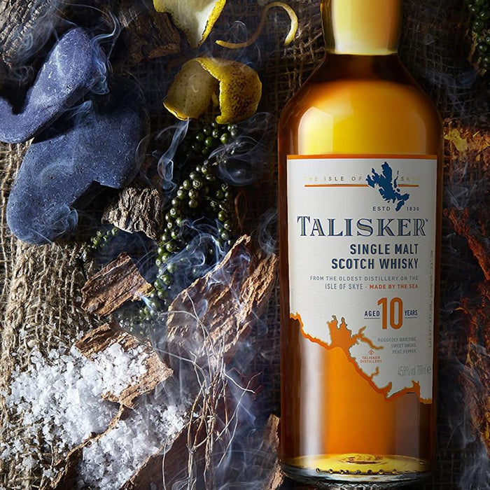 Talisker 10 Year Old Scottish Whisky 70cl
