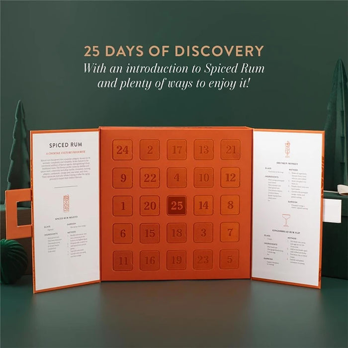 Spiced Rum Advent Calendar 2026 Edition Display 25 Doors
